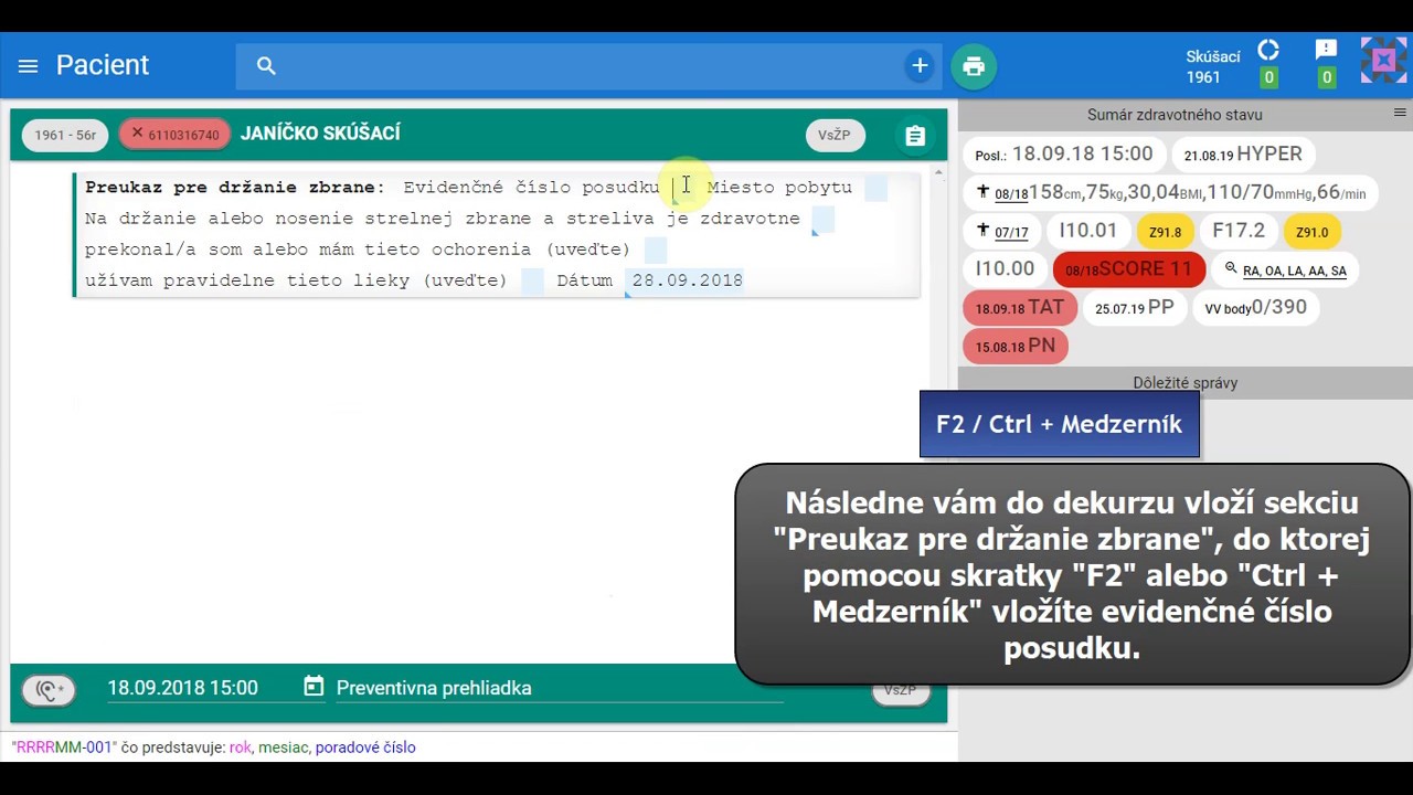 Náhľad videa Ako vystaviť preukaz pre držanie zbrane