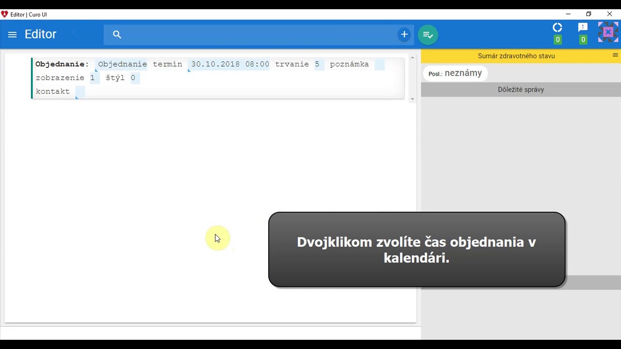 Náhľad videa Ako objednať pacienta, ktorého neevidujete