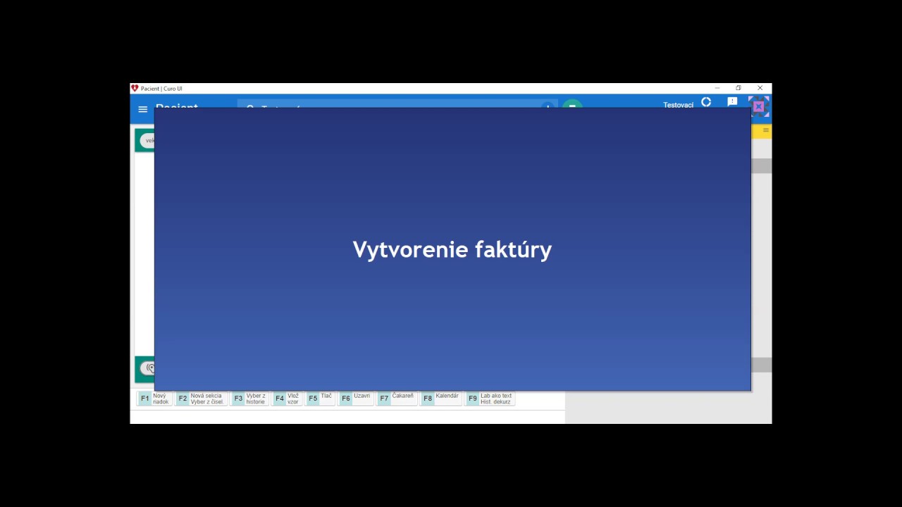 Náhľad videa Vytvorenie faktúry