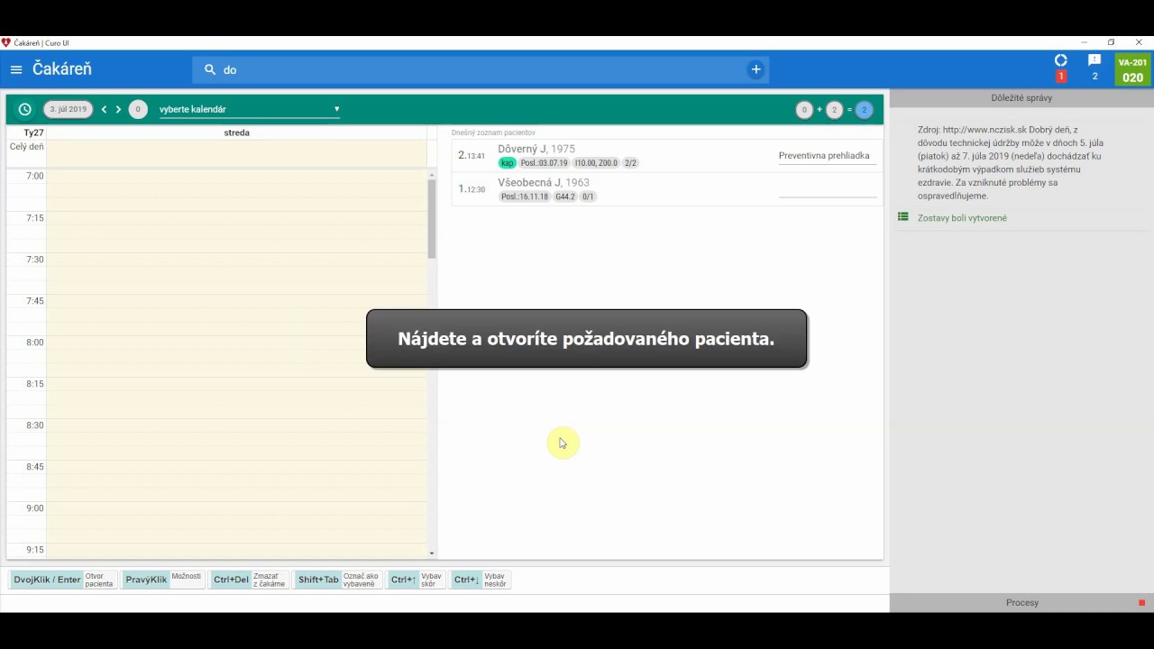 Náhľad videa Zoznam všetkých PN
