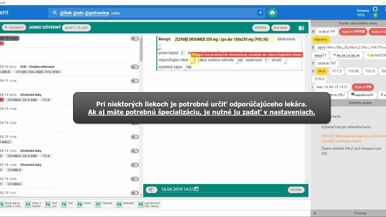 Náhľad videa Preskripčné obmedzenie